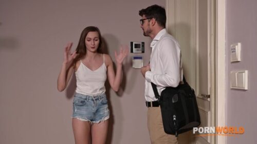 PornWorld – Nympho Teen Stacy Cruz Seduces Her Teacher Into Fucking Her Tight Pussy