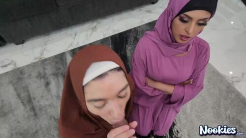 Nookies – Aubrey Babcock And Sophia Leone Sibling Rivalry – A Hijab Series
