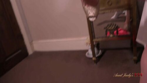 AuntJudysXXX – POV : Your Landlady Lily Caught You Trying to Steal Her Panties