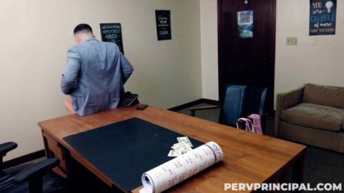 PervPrincipal – Anya Olsen NNN Challenge Day 14: Milf Tries Edging With Filthy Principal