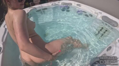 NebraskaCoeds – Babyhunters Underwater Jacuzzi With Closeups Of Her Tight Young Pussy