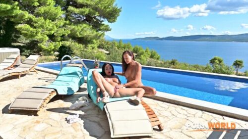 PornWorld – Their Personal Guide Chapter 1: Bi Besties Anissa Kate And Olivia Del Rio Pleasure Ea…
