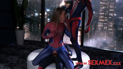 SexMex – Lula Spider Girl Banged By Superheroes
