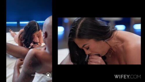 Wifey – Kitana Collins And Tyson Hotwife Worships BBC For Husband